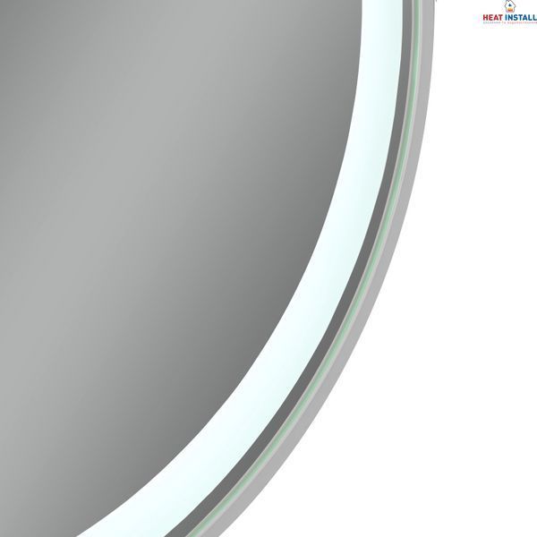 Дзеркало Qtap Gemini 800х700 з LED-підсвічуванням Touch, з антизапотіванням, з димером, рег. темп. кольору (3000-6500K) Reverse QT2578R8071W SD00052318 фото