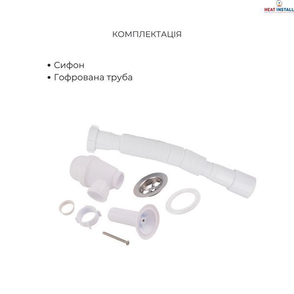 Комплект для Ванної Latwa: Змішувач для раковини LDLAT001WHI45423 + Змішувач для Ванної LDLAT010WHI45426 SD00054439 фото
