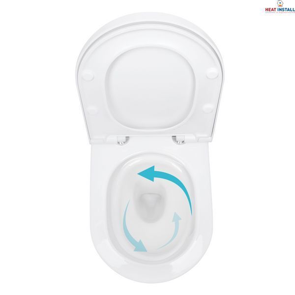 Унітаз підвісний Qtap Robin ML Ultra Quiet 520x365x365&nbsp;мм, з сидінням Soft-close MagLock, White QTROBML26W49623 SD00055747 фото