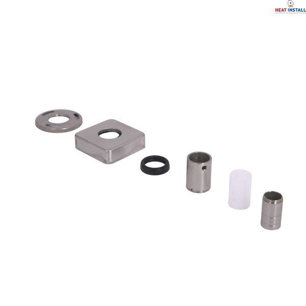 Кронштейн стійки Lidz (34,5х53х53) для душових систем Kubis 1033,1030 Nickel LDKUB3455353N49524 SD00055648 фото