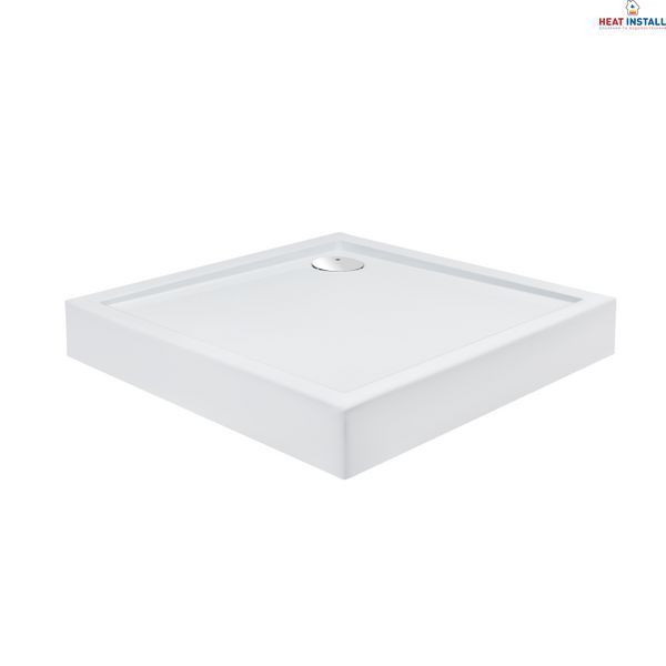 Набір Qtap душова кабіна Taurus BLA1099SC6 Clear 2020x900x900 мм + піддон Tern 309912C 90x90x12 см з сифоном SD00048945 фото