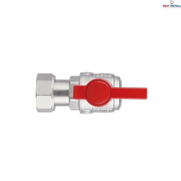 Кран кульовий Thermo Alliance Standart 3/4"ВЗ кутовий, PN40, з накидною гайкою TAS224W20 SD00054688 фото