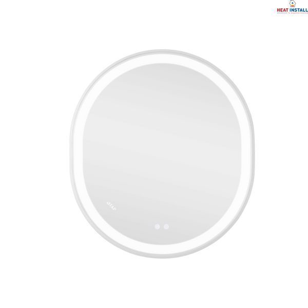 Дзеркало Qtap Gemini 800х700 з LED-підсвічуванням Touch, з антизапотіванням, з димером, рег. темп. кольору (3000-6500K) Reverse QT2578R8071W SD00052318 фото