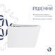 Унітаз підвісний Qtap Tern Ultra Quiet безобідковий з сидінням Soft-close WHITE QT17332303AW SD00052570 фото 3