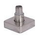 Кронштейн стійки Lidz (34,5х53х53) для душових систем Kubis 1033,1030 Nickel LDKUB3455353N49524 SD00055648 фото 2