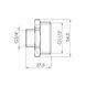 Ніпель редукційний Thermo Alliance Forte 1&nbsp;1/2х3/4" SF3594020 SD00002578 фото 1