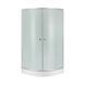 Набір Lidz душова кабіна Latwa SC80x80.SAT.LOW.FR, скло Frost 4 мм + піддон Kupala SD00048657 фото 1