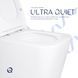 Унітаз підвісний Qtap Tern Ultra Quiet безобідковий з сидінням Soft-close WHITE QT17332303AW SD00052570 фото 9