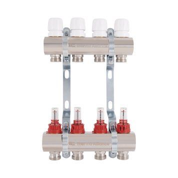 Колектор з витратомірами Thermo Alliance Standart 1" 4 виходи SD235W4 SD00021382 фото
