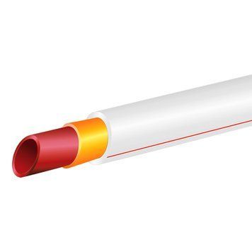 Труба PPR Blue Ocean "Білий" FIBER-G армована скловолокном 32х4,4 SD00042148 фото