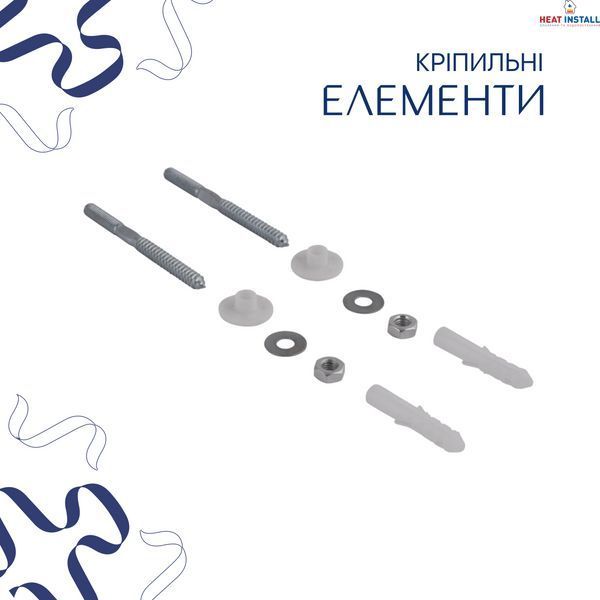 Комплект Qtap Nando LT: Раковина підвісна прамокутна 500х420х130 мм Matt Black + Донний клапан PU03O SD00053446 фото
