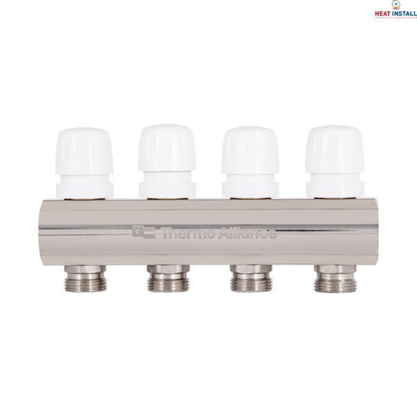Колектор з витратомірами Thermo Alliance Standart 1" 4 виходи SD235W4 SD00021382 фото