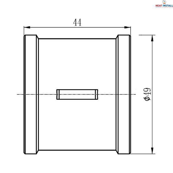 Муфта Thermo Alliance Forte 1&nbsp;1/4" ВВ SF35632 SD00002550 фото