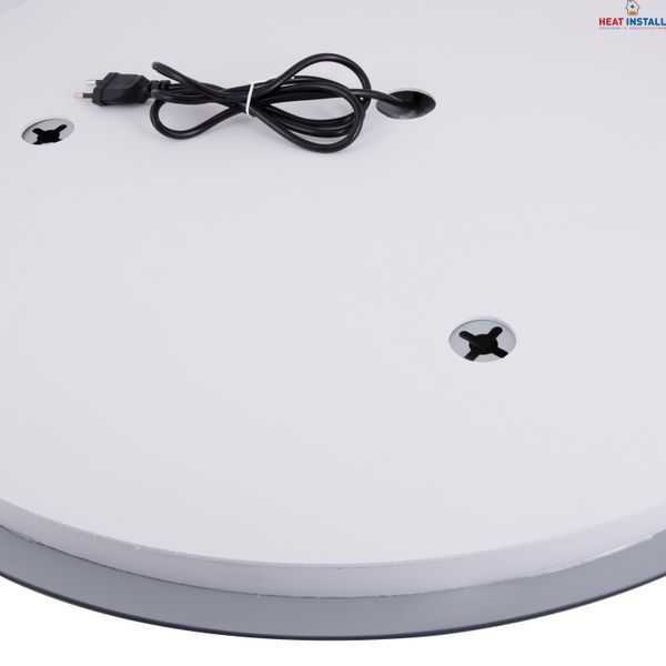 Дзеркало Qtap Gemini 800х700 з LED-підсвічуванням Touch, з антизапотіванням, з димером, рег. темп. кольору (3000-6500K) Reverse QT2578R8070 SD00052317 фото
