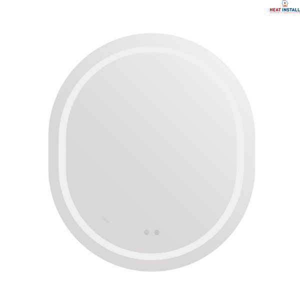 Дзеркало Qtap Gemini 800х700 з LED-підсвічуванням Touch, з антизапотіванням, з димером, рег. темп. кольору (3000-6500K) Reverse QT2578R8070 SD00052317 фото