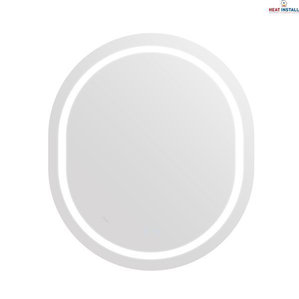 Дзеркало Qtap Gemini 800х700 з LED-підсвічуванням Touch, з антизапотіванням, з димером, рег. темп. кольору (3000-6500K) Reverse QT2578R8070 SD00052317 фото