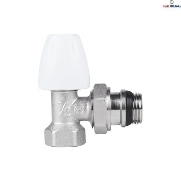 Кран радіаторний Thermo Alliance Base 1/2" ВЗ з антипротіканням кутовий SD228W15 SD00035550 фото