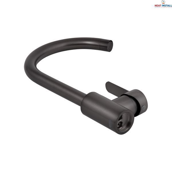 Змішувач для кухні U-образний Brinex Pure 015F U-образний Graphite BRIPUR015FGRP SD00053178 фото