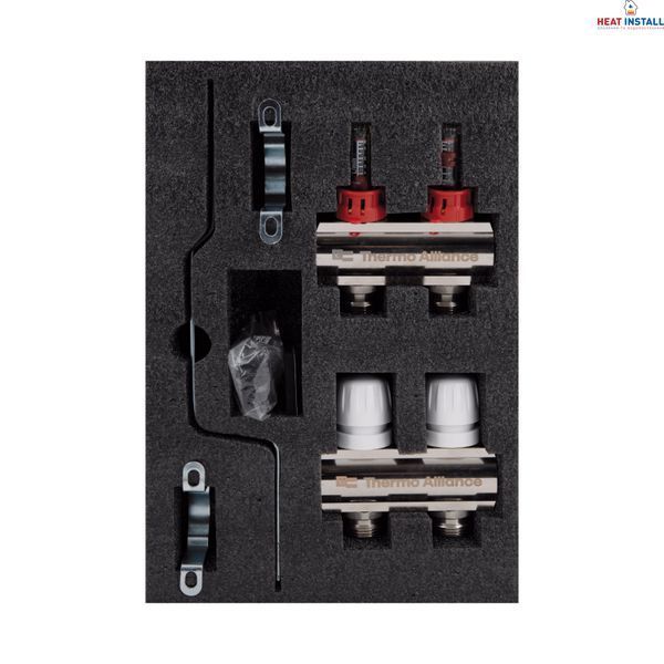 Колектор з витратомірами Thermo Alliance Standart 1" на 2 виходи SD00021380 фото