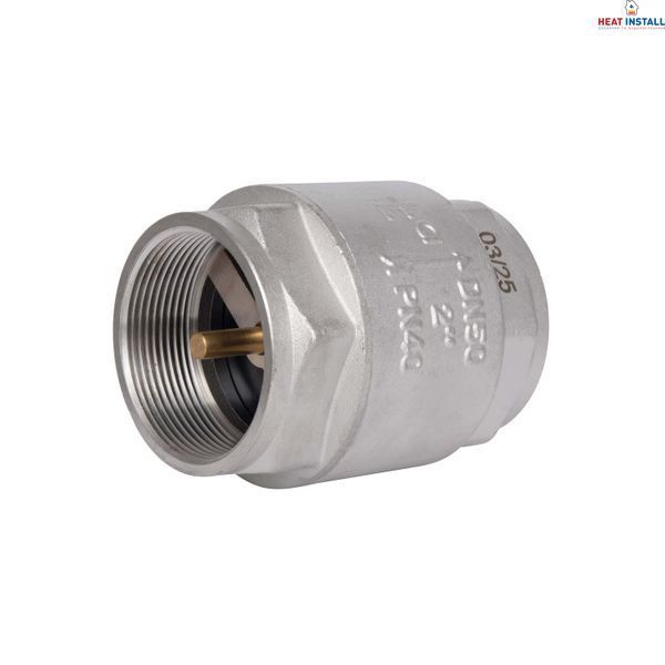 Зворотний клапан із латунним штоком Thermo Alliance Forte 2"ВВ нікель TAF240W50 SD00053356 фото