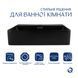 Комплект Qtap Nando LT: Раковина підвісна прамокутна 500х420х130 мм Matt Black + Донний клапан PU03O SD00053446 фото 2