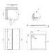 Душовий піддон Qtap Tern 309912C 90x90x12 см + сифон SD00046988 фото 2