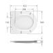 Сидіння для унітазу Qtap (Taurus 490) 422x360x30 мм, White, з мікроліфтом, Slim Duroplast, Quick Release QTSC179W49383 SD00055507 фото 2