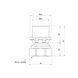 Перехідник прес Icma 26х1/2" ВР №401 SD00007072 фото 2