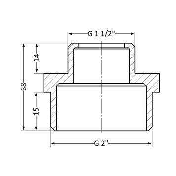 Ніпель Thermo Alliance Standart 2"х1 1/2" ЗР SD4085040 SD00047827 фото