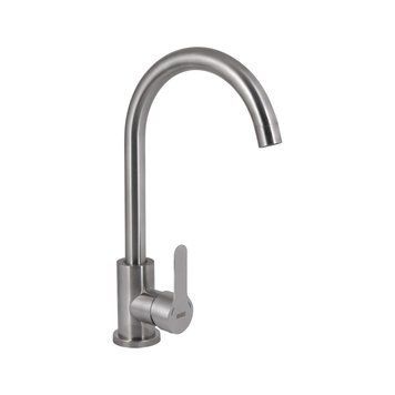 Змішувач для кухні U-образний Brinex Pure 015F U-образний Nickel BRIPUR015FNKL SD00053179 фото