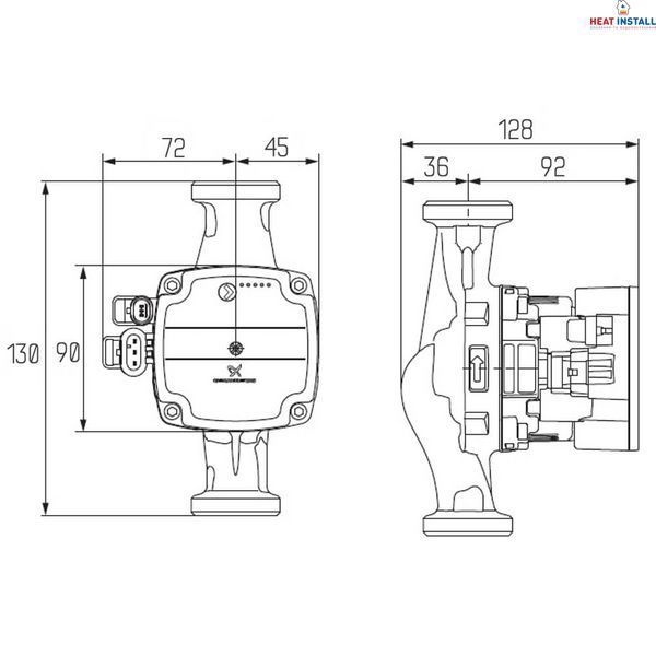 Насос Grundfos Icma 25/70 №P328 SD00026043 фото