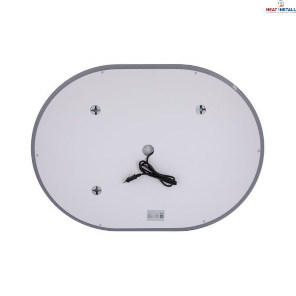 Дзеркало Qtap Gemini 600х800 з LED-підсвічуванням Touch, з антизапотіванням, з димером, рег. темп. кольору (3000-6500K) Reverse QT2578R6080 SD00052321 фото