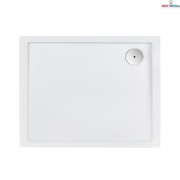Душовий піддон Qtap Tern 301812C 100x80x12 см + сифон SD00046990 фото