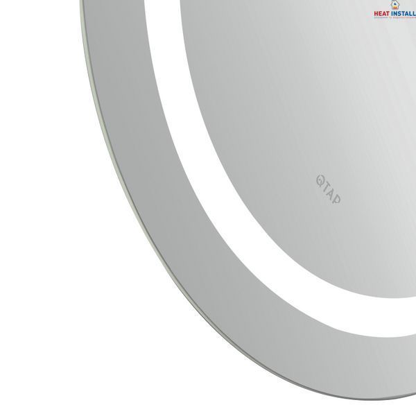 Дзеркало Qtap Gemini 600х800 з LED-підсвічуванням Touch, з антизапотіванням, з димером, рег. темп. кольору (3000-6500K) Reverse QT2578R6080 SD00052321 фото