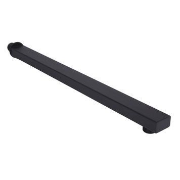 Вилив Qtap (35x35x423) для душових систем прихованого монтажу Gemini Matt Black QTGEM3535423BLA50160 SD00056284 фото