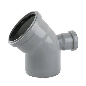Відвід (коліно) Н 110*45+50*90 /270 горизонтальне TA Sewage SD00051453 фото
