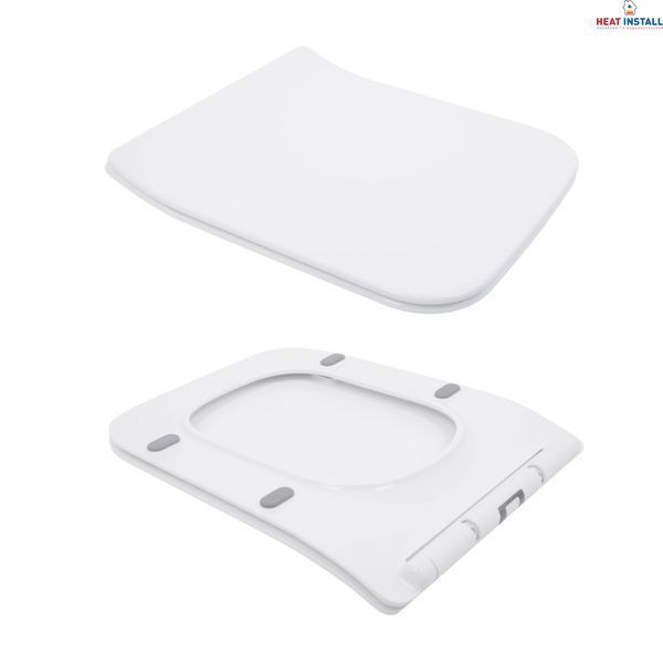 Унітаз-компакт Qtap Crow Eco безобідковий з сідінням Soft-close QTCRO27W48750 SD00054874 фото