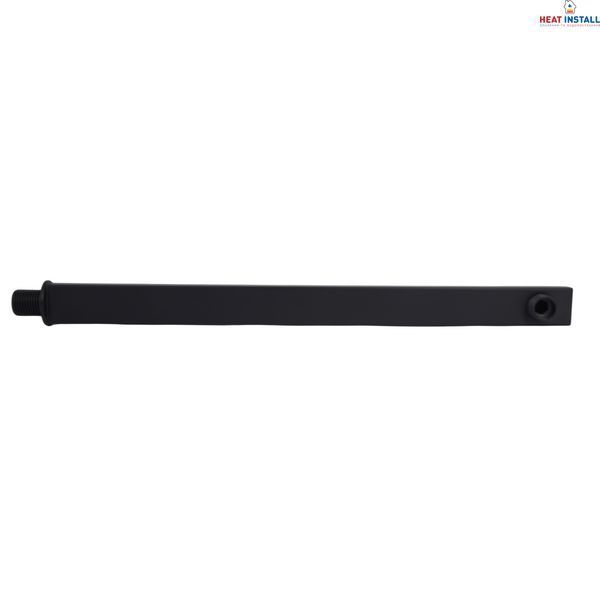 Вилив Qtap (35x35x423) для душових систем прихованого монтажу Gemini Matt Black QTGEM3535423BLA50160 SD00056284 фото