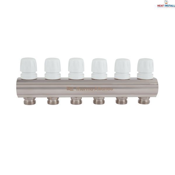Колектор з витратомірами Thermo Alliance Standart 1" 6 виходів SD235W6 SD00021384 фото