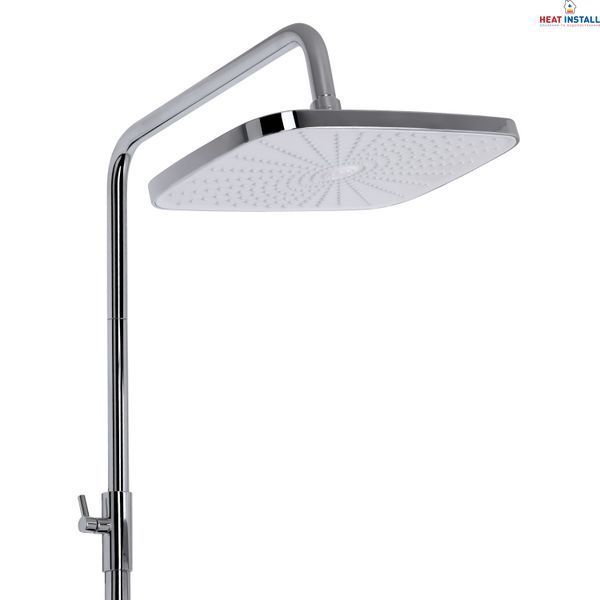 Душова система універсальна Qtap Gemini на три споживача (з виливом) QTGEM111CRW45687 Chrome/White SD00051811 фото