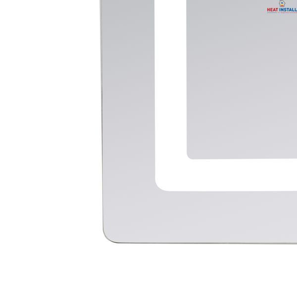 Дзеркало Lidz Kubis (KU2) 1200х800 з LED-підсвічуванням Touch, з антизапотіванням, з димером, рег. яскравості LDKUB120080049007 SD00055131 фото