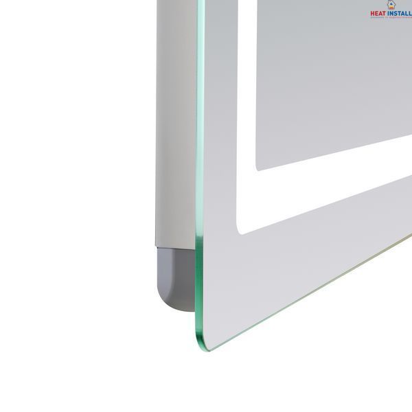 Дзеркало Lidz Kubis (KU2) 1200х800 з LED-підсвічуванням Touch, з антизапотіванням, з димером, рег. яскравості LDKUB120080049007 SD00055131 фото