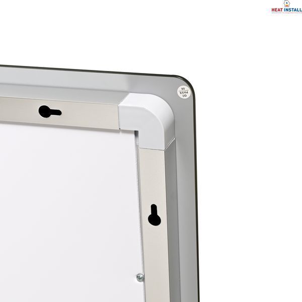 Дзеркало Lidz Kubis (KU2) 1200х800 з LED-підсвічуванням Touch, з антизапотіванням, з димером, рег. яскравості LDKUB120080049007 SD00055131 фото