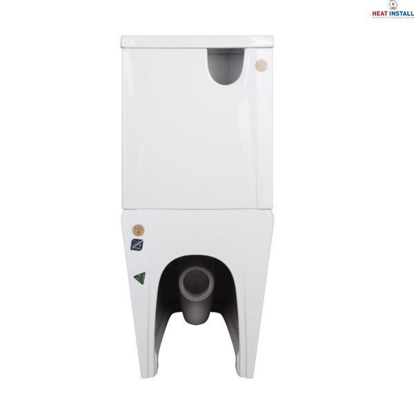 Унітаз-компакт Qtap Crow Eco безобідковий з сідінням Soft-close QTCRO27W48750 SD00054874 фото