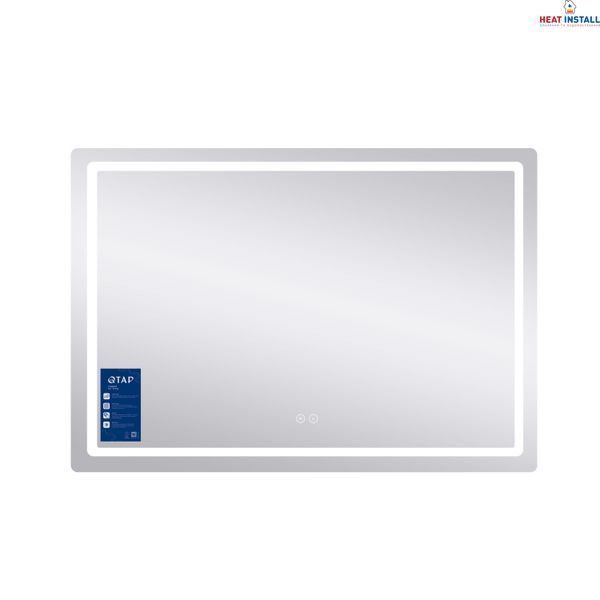 Дзеркало Qtap Mideya 1000х700 з LED-підсвічуванням Touch, з антизапотіванням, димером QT2078NCF10070W SD00051751 фото