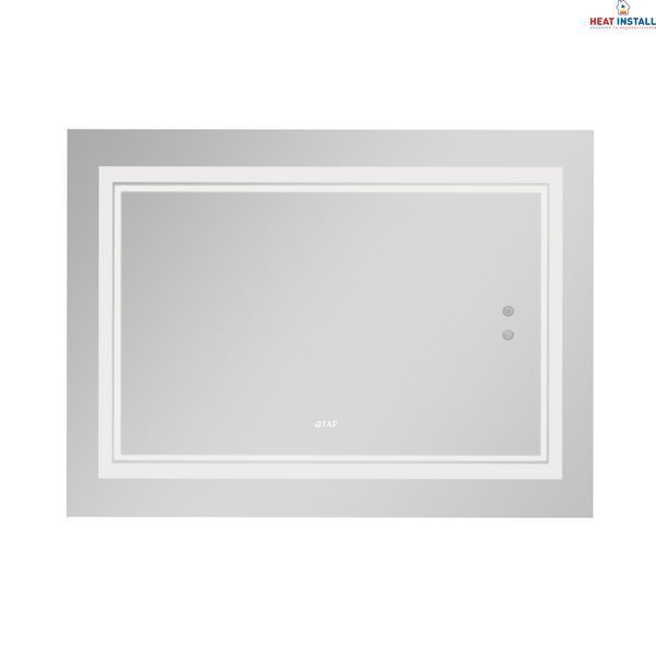 Дзеркало Qtap Cardinal 1000х700 з LED-підсвічуванням Touch, з антизапотіванням, з димером, рег. темп. кольору (3000-6500K) QT0478C10070 SD00052326 фото