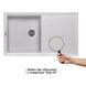 Кухонна мийка Lidz 860х500/240 GRA-09 (LIDZGRA09860500240) SD00044533 фото 3