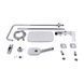 Душова система універсальна Qtap Gemini на три споживача (з виливом) QTGEM111CRW45687 Chrome/White SD00051811 фото 8