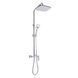 Душова система універсальна Qtap Gemini на три споживача (з виливом) QTGEM111CRW45687 Chrome/White SD00051811 фото 1