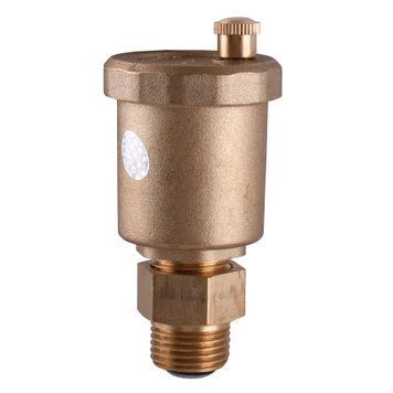Повітровивідник автоматичний плаваючий + клапан SOLOMON 1/2&Prime; 1700 (С6028) 000002007 фото